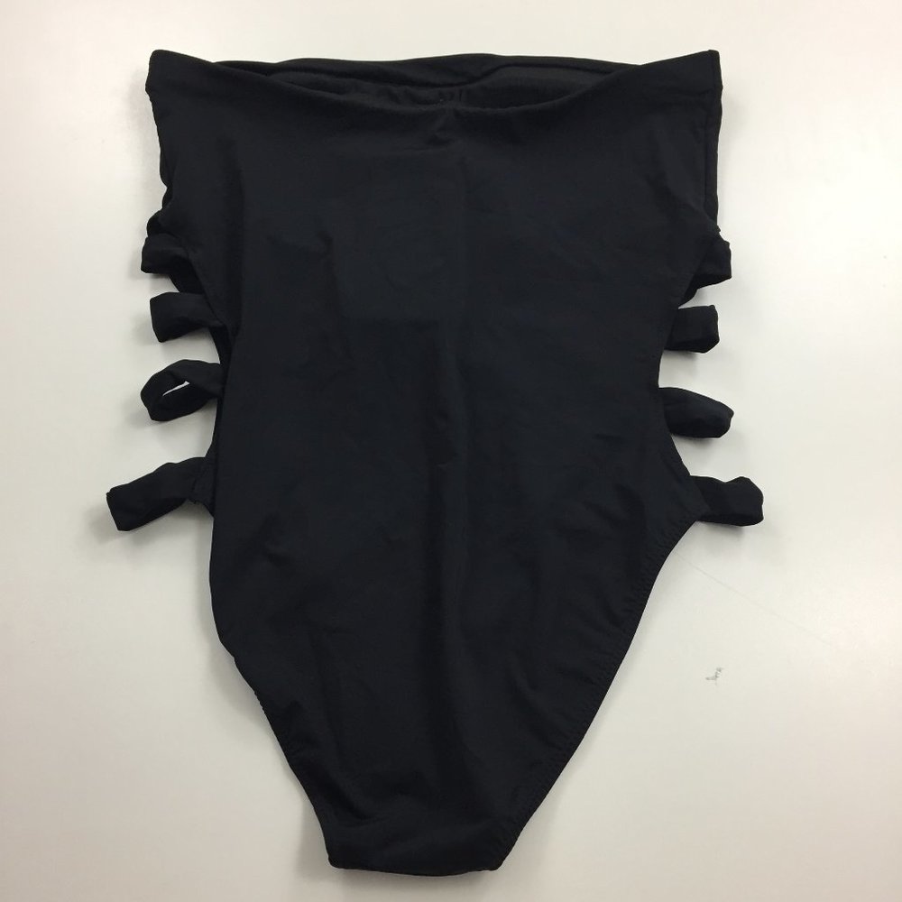 NWT AX ARMANI EXCHANGE Cut Out Sides One Piece - Picture 6 of 6